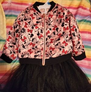 Disney tutu couture jacket/tutu